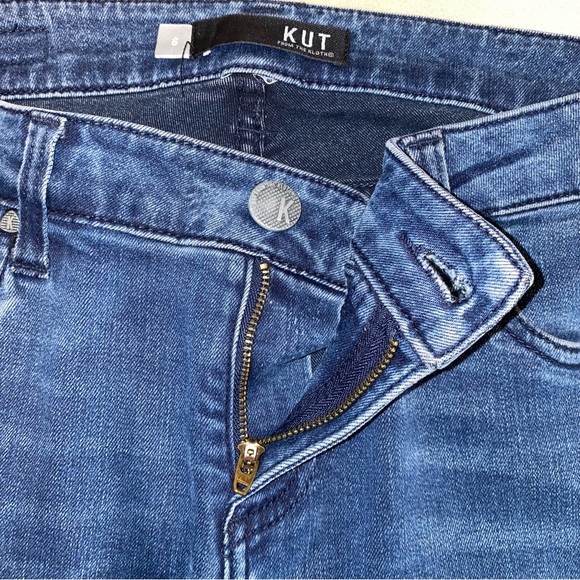 Kut from the Kloth Connie ankle skinny jeans, sz 6 - Picture 11 of 13